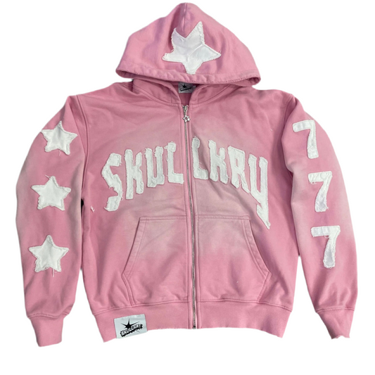 SkullKry/ Believer Zip-up