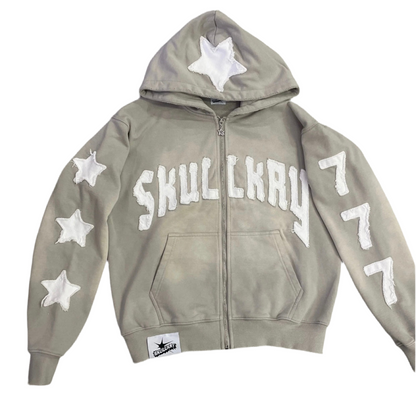 SkullKry/ Believer Zip-up